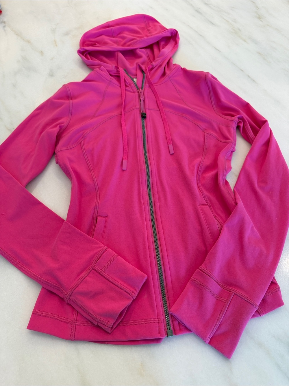 Lululemon Hooded Define Jacket *Nulu Sonic Pink sz 4 fair - Picture 2 of 8